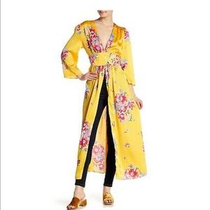 Free People Alexa Sunflower Duster